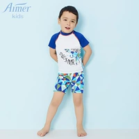 Trẻ em Aimer ngưỡng mộ trẻ em đi rừng phiêu lưu boyshort bé trai bơi thân áo tắm bé trai chia AK267R92 đồ bơi cho bé