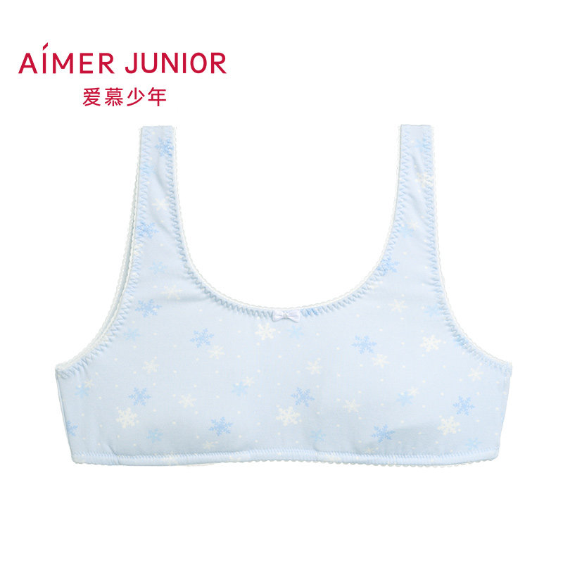 Adoration of children, girls, teenage girls, students, colorful snowflakes, stage one-stage short vest AJ1151831