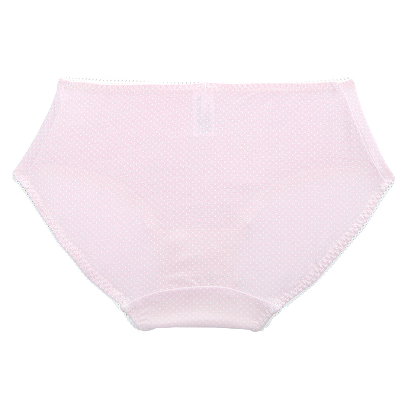 Aimer Children's Underwear Girls Girls Underwear Women's Honey Dot Mid-waist Boxer Underpants AJ123211