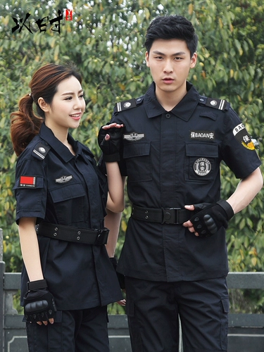 Более 20 цветов сетка в качестве тренировочной одежды короткоклассные костюмы мужского пола Black Security Service Long -