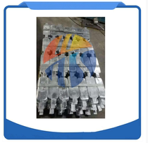 Customized Marine anti-corrosion zinc block for boats with anti-corrosion zinc block sacrificial anode anti-rust aluminum block zinc rod aluminum rod