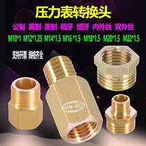 Metric M16M18M20 Pressure Meter 2 min M14DN8 Inner Convert 12QUT 1 External Thread Core