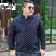 Mùa thu Men Plus Phân bón Plus Áo khoác nam Áo khoác nam Tide Thương hiệu Fatty Fat Jacket Áo khoác ngoài cho nam Áo khoác ngoài - Cực lớn áo thể thao nam