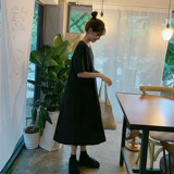 Белое летнее платье, юбка, приталенный корсет, большой размер, 2024 года, яркий броский стиль