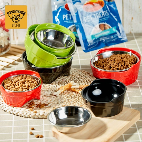 Собачья чаша собака питьевая вода чаша для питомца корм для собак продукты для собак из нержавеющей стали кошачья миска кошка бассейн плюшевые золотые волосы корм для собак бассейн