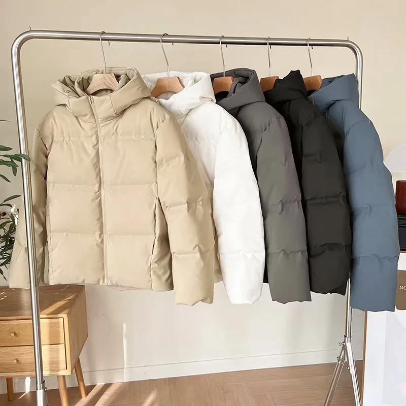 Fitting Room Women's Seamless down Jacket Hooded Coat Top Ice Snow down Seamless Warm Jacket 469896