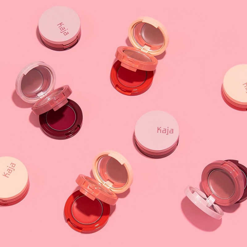 Kaja Cutie Bento double-layer blush lipstick lipstick lipstick two-color lip and cheek dual-use cream 0 9g*2