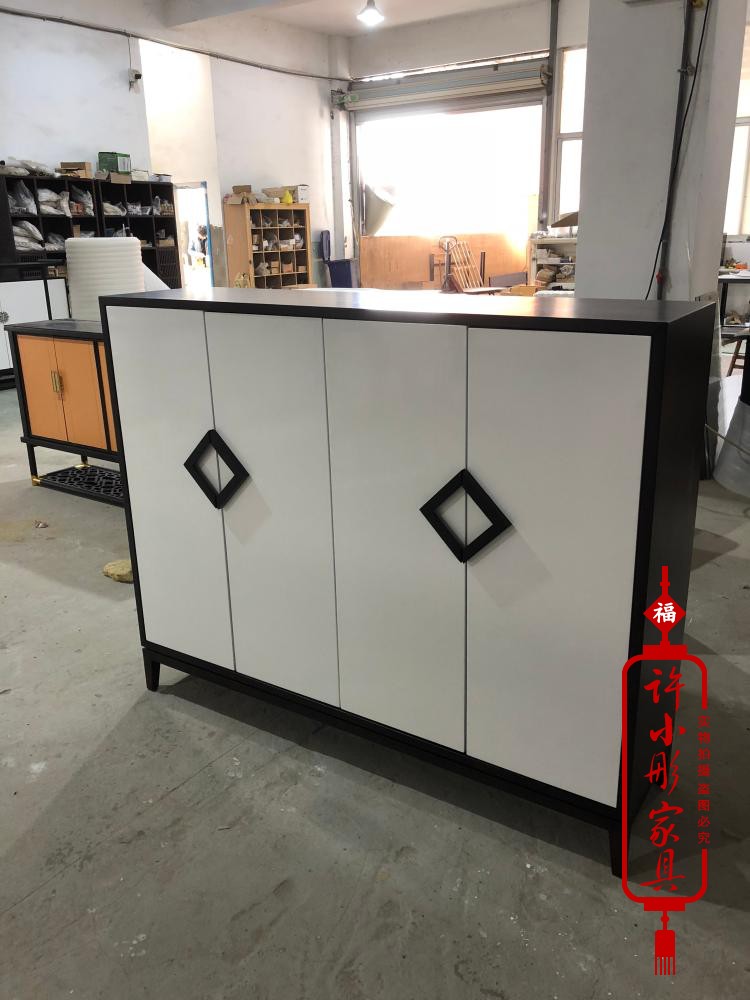 Tủ tivi Mỹ kết hợp bàn cà phê đặt bàn ghế phòng khách căn hộ nhỏ đơn giản 2,4 mét tất cả tủ gỗ chắc chắn - Nội thất văn phòng ghế ngồi làm việc