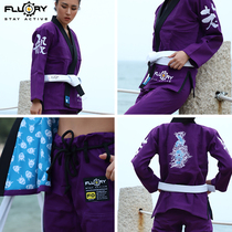 Brazilian Flexo Suit Men And Womens Professional Competition Training Juku Clothes-Like Yif Purple Pink Judo Clothing