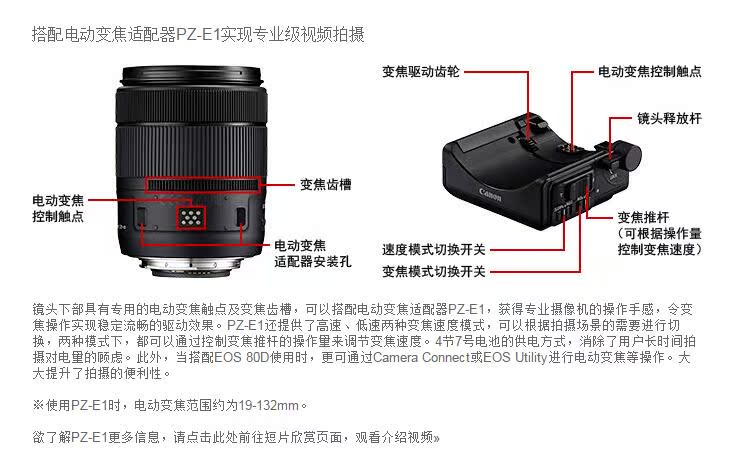 Ống kính Canon Canon 18-135 IS