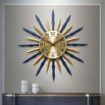 Wall clock living room Nordic home Bell decoration creative personality clock Wall silent clock clock bedroom modern art wall watch