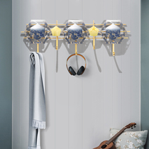 Nordic fashion door behind creative coat hook Wall Wall porch shelf personality entrance door decoration adhesive hook