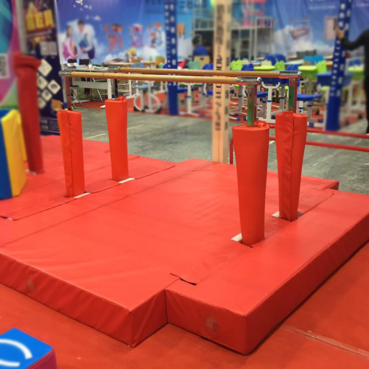Small sports hall Children's indoor double bar early education center Children's high and low bar pull-up physical equipment custom