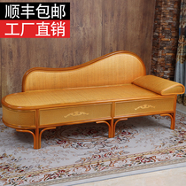 Imperial Concubine Chair Rattan Single Simple Imperial Concubine Recliner Lazy Rattan Chair Imperial Concubine Couch Toffee Chair Bedroom Living Room Small Apartment