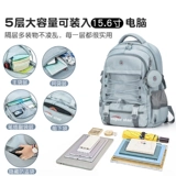 Ранец, вместительная и большая сумка через плечо со сниженной нагрузкой, водоотталкивающий рюкзак, для средней школы, защита позвоночника