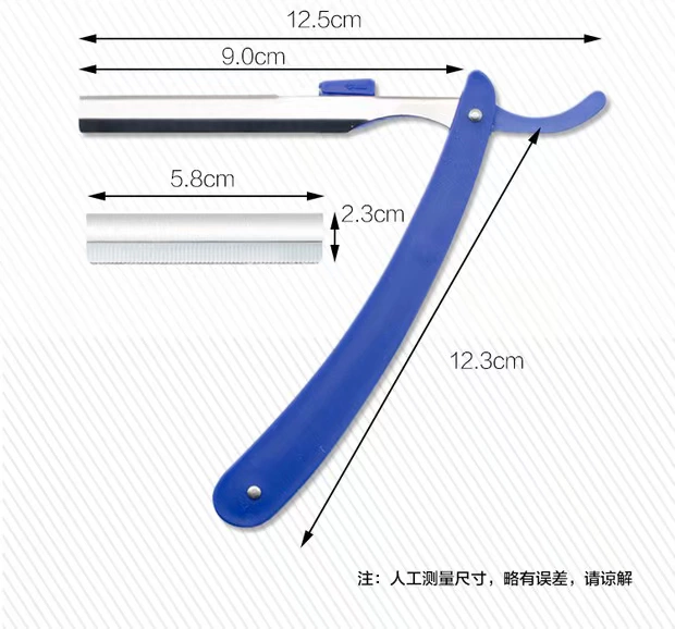 Nghệ sĩ trang điểm lưỡi lông mày đặc biệt 10 mảnh đóng hộp người mới bắt đầu cạo lông mày giữ dao làm đẹp thẩm mỹ viện cung cấp công cụ - Các công cụ làm đẹp khác