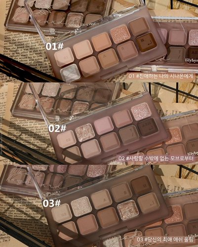 Клавиатура, матовые розово-фиолетовые универсальные палетка теней, Южная Корея, десять цветов