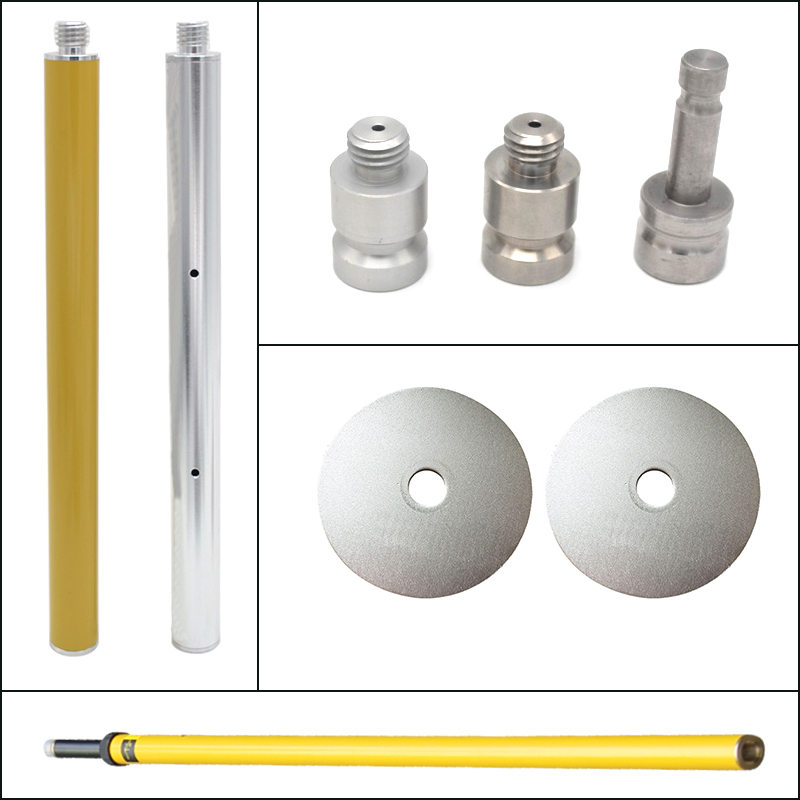 gps rtk zhonghai dahua test south extension rod plug-in antenna telescopic rod Leica adapter round gasket