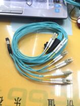 MPO-12LC MPT female 12 core 6 channel om3 multimode QSFP 40GB-SR4 MTP12LC 2m