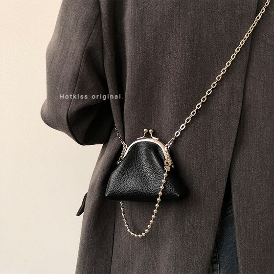 迷你可爱质感链条小包包女2024新款潮ins时尚洋气单肩斜挎零钱包