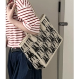 Демисезонная сумка через плечо, вместительная и большая сумка на одно плечо, кролик, новая коллекция