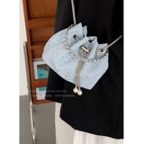 Небольшая сумка, сумка через плечо, летняя серебряная портативная сумка на одно плечо, изысканный стиль