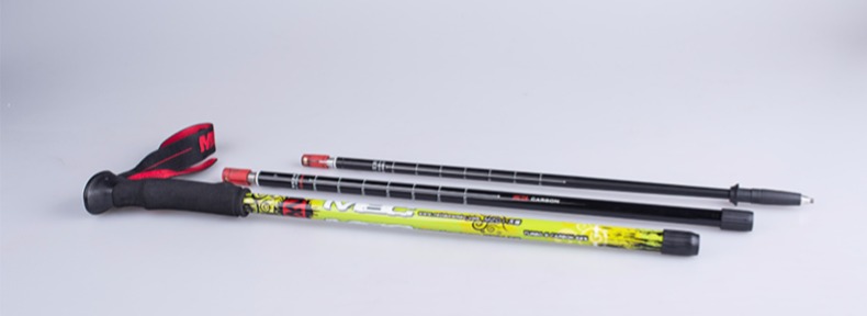 MBC trekking cực sợi carbon khóa ba phần ống kính carbon ngoài trời đi bộ gậy mía cung cấp du lịch 	bán gậy cho người mù
