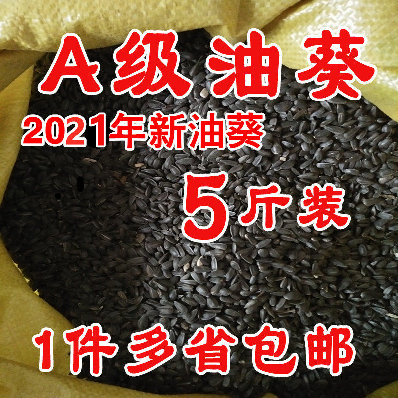 Raw black pearl small melon seed oil sunflower seed parrot bird food feed hamster snack bird food pigeon food more than five catties