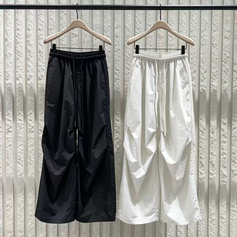 [Active Series] Genuine 2026 Summer New Parachute Pants with Patchwork Waist Sports Pants Mbf2Pat050