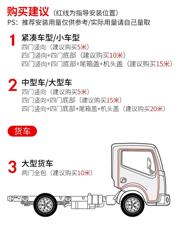 Dải chống va chạm bên cửa dải trang trí cửa chống trầy xước MÔ TƠ NÂNG KÍNH