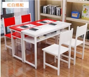 Lớp học sửa chữa khuôn viên trường mẫu giáo Guoxue bàn đơn giản bàn ghế văn phòng học tập bàn ghế trẻ em handmade bộ bàn ghế - Nội thất giảng dạy tại trường
