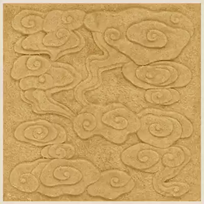 Chinese sandstone exterior wall relief background wall sandstone carving Auspicious Cloud board mural Villa exterior wall carved art brick