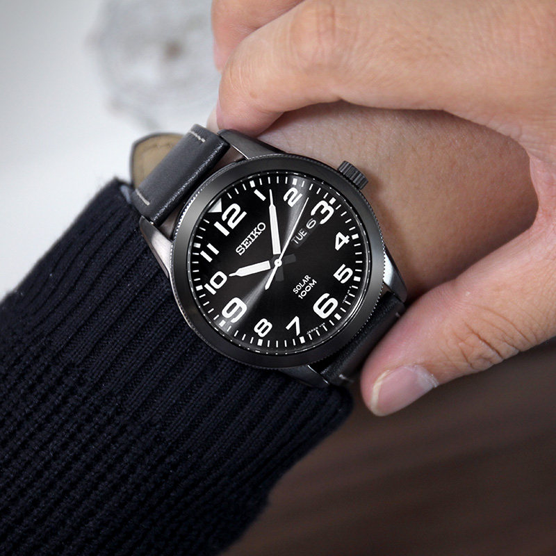 seiko quartz mens watch