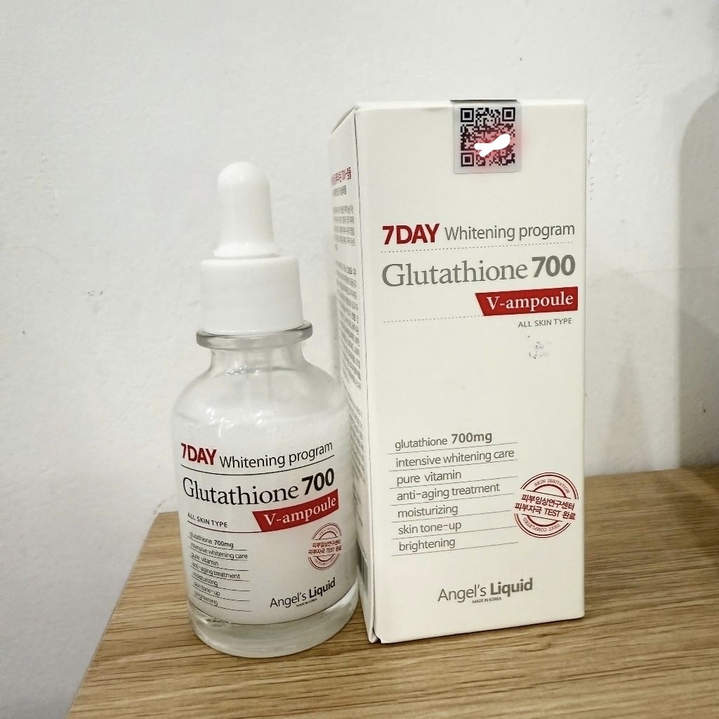 should i take n-acetyl cysteine or glutathione Review serum Angel's Liquid Glutathione dng trng, tr nm