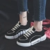 Giày mùa đông 2018 mới giày nữ phiên bản Hàn Quốc của sinh viên hoang dã Harajuku ulzzang giày thường màu đen giầy dép nữ Plimsolls