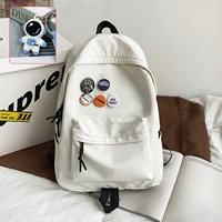 Белый значок, комплект, космонавт, подвеска