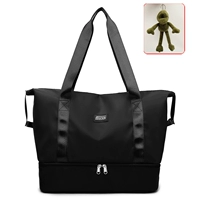 Универсальный черный [разделение сухой и влажной воды + отдельное отделение для обуви] + лягушка