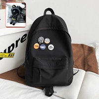 Черный значок, комплект, космическая подвеска