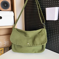 Зеленый ❤ ретро -холст/простой и универсальный/горизонтальный квадрат