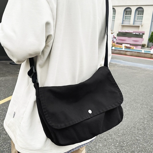 Мужская ретро японская сумка через плечо, сумка на одно плечо для отдыха, универсальный шоппер