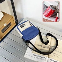 Синий и белый цвет+кулон -кока -кола