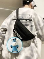 Черная водонепроницаемая ткань, синяя подвеска