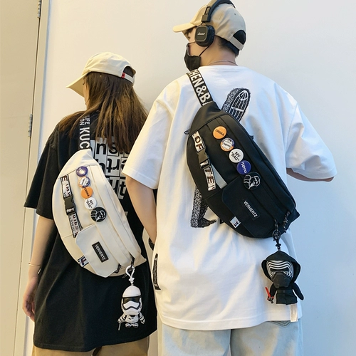 Мужская нагрудная сумка, водонепроницаемая сумка, сумка на одно плечо, поясная сумка, сумка через плечо для мальчиков, для средней школы