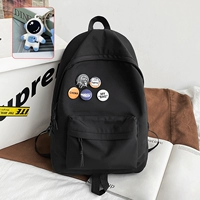 Черный значок, комплект, космонавт, подвеска