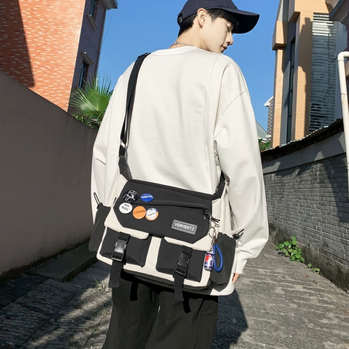 Мужская сумка через плечо, ремешок для сумки, сумка на одно плечо для отдыха, трендовый шоппер