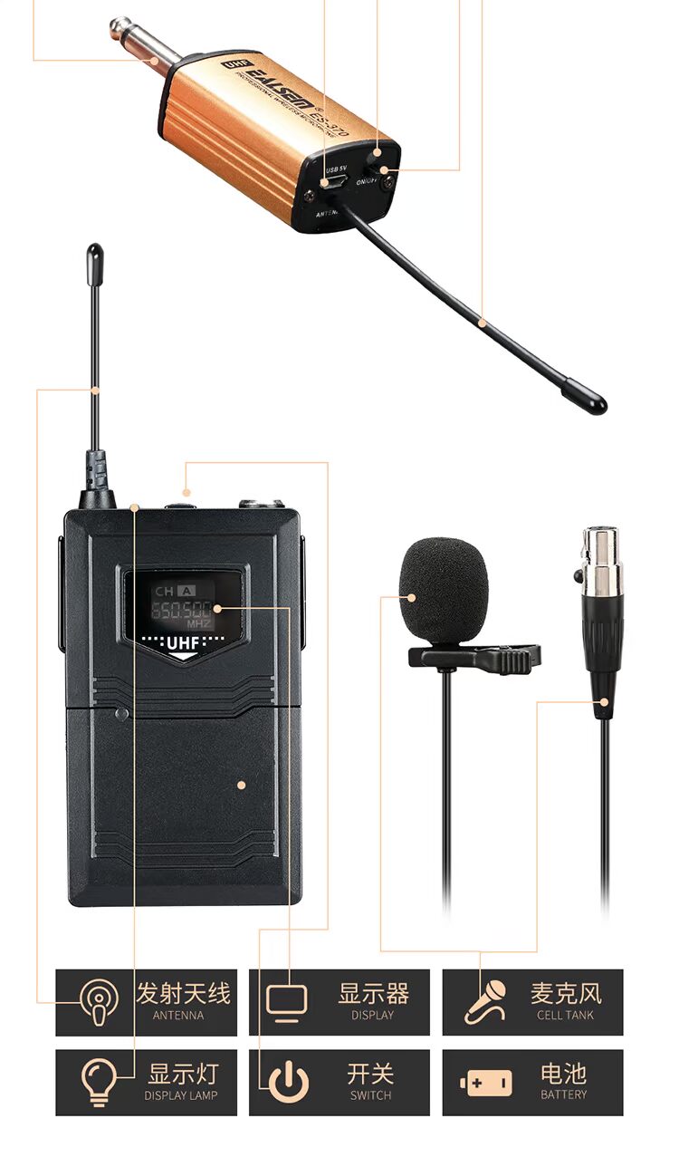 mic thu am Hội nghị micro không dây Art Star tại nhà Hát một cho một sân khấu Máy tính và cắm micro ngoài trời mic loa kéo