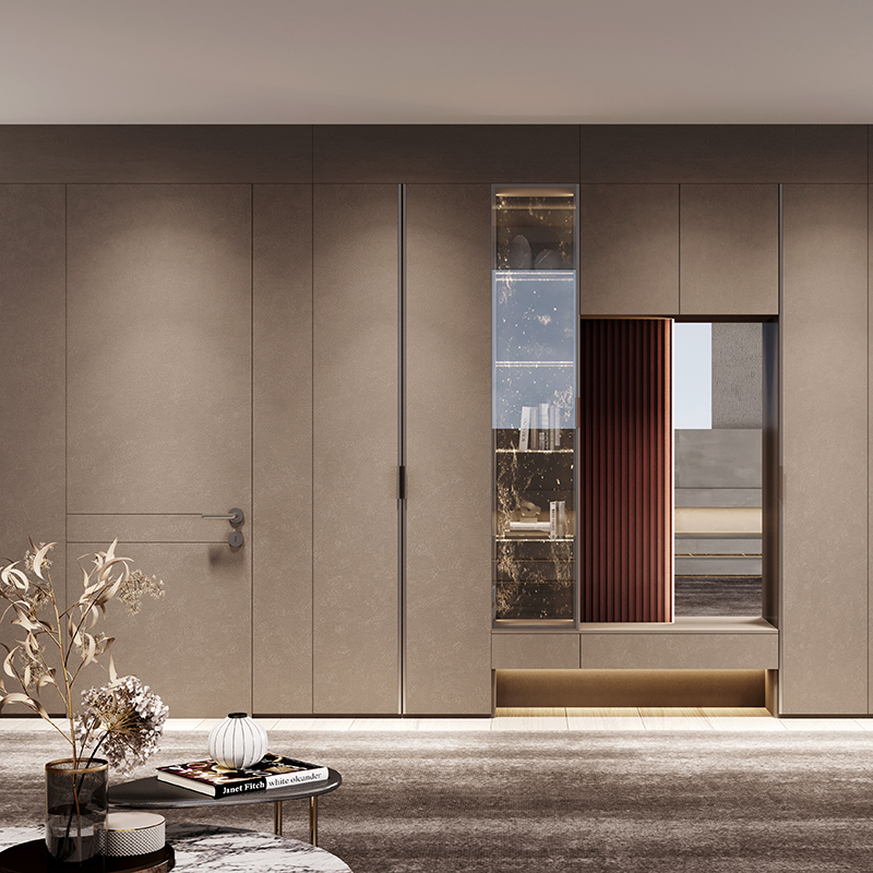 家居界的隐形收纳高手：墙上定制柜的无限可能