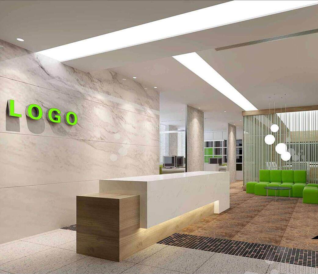 Fashion marble decoration paper front desk reception desk bar fashion front desk welcome desk cashier desk service desk customization