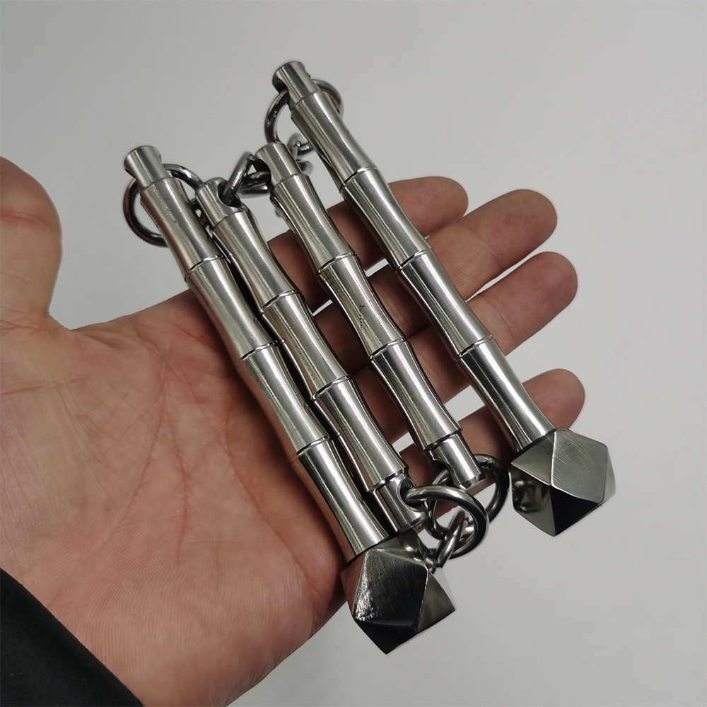 ステンレス　十三節鞭　中国武術 ステンレス 十三節鞭 中国武術 080204 ふし 袖鞭 カンフー 暗器 袖鞭 三節