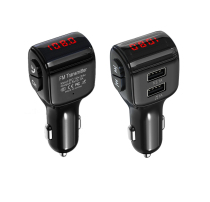 On-board 5 0 Bluetooth mp3 player receiver fm launch cigarette lighter double usb car charger player